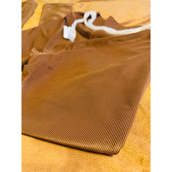 WeWoreWhat Leggings Size S Brown Chain High Rise - Picture 8 of 9